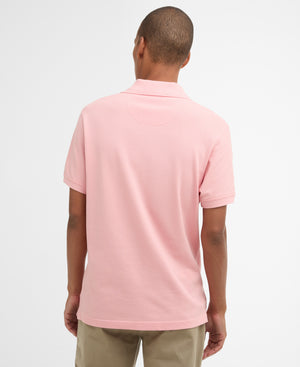 Pink Pique Polo Shirt