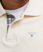 Load image into Gallery viewer, Tartan Pique Polo Shirt White
