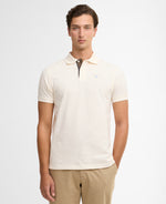 Load image into Gallery viewer, White Pique Polo Shirt
