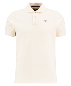 White Pique Polo Shirt