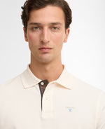 Load image into Gallery viewer, White Pique Polo Shirt
