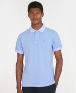 Load image into Gallery viewer, Sky Washed Polo Shirt
