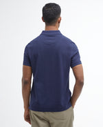 Load image into Gallery viewer, Navy Washed Polo Shirt
