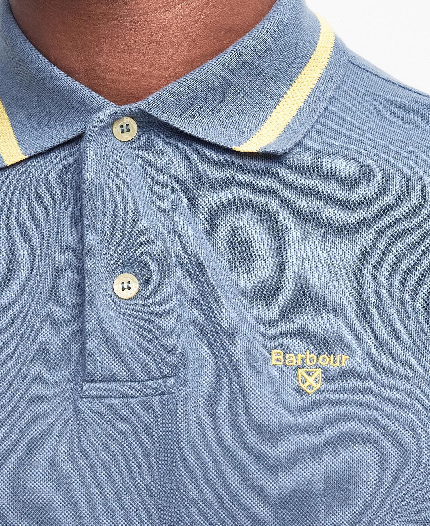 Barbour Newbridge Polo Shirt Blue