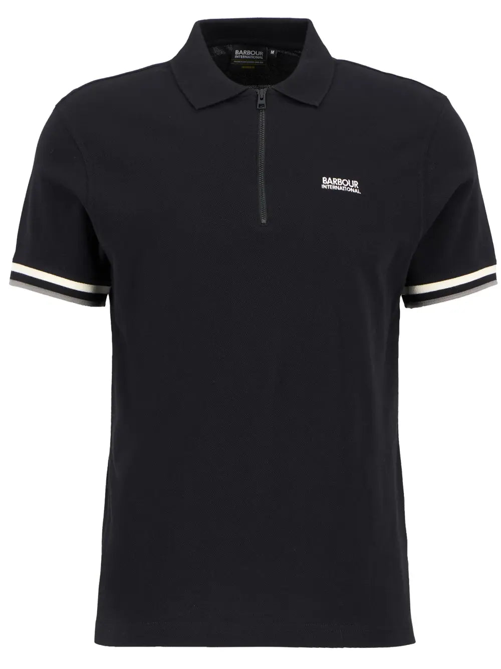 Black Buxton Polo Shirt