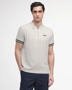 White Buxton Polo Shirt