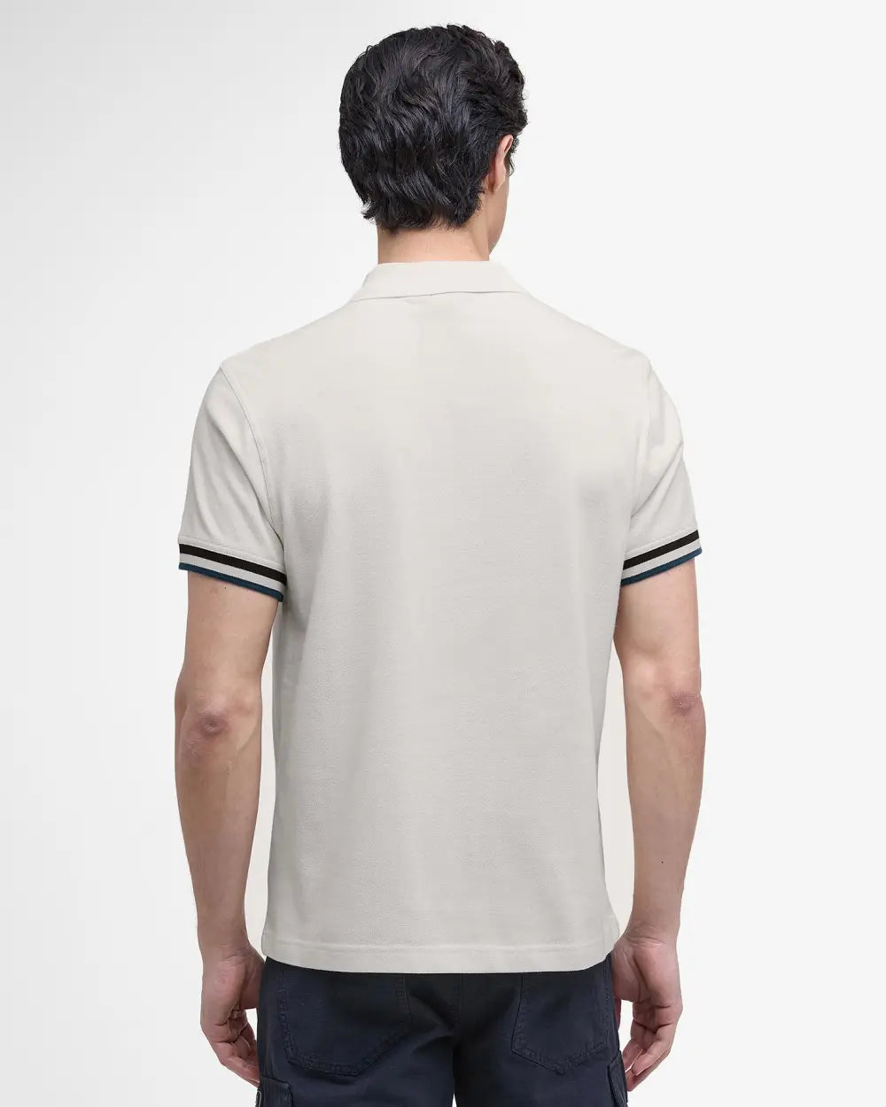 White Buxton Polo Shirt