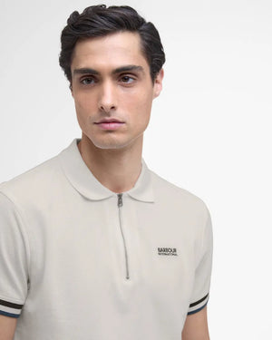 White Buxton Polo Shirt