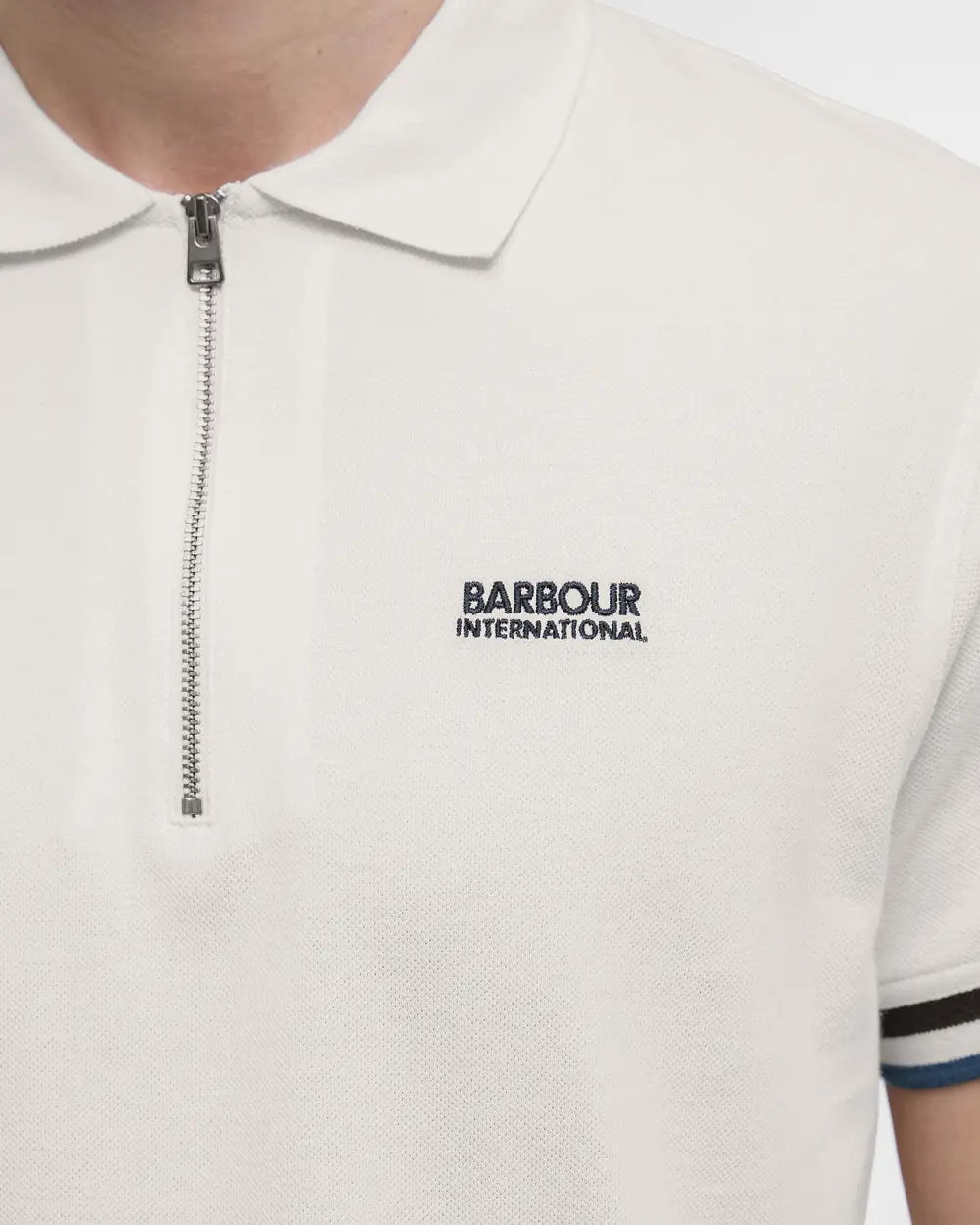White Buxton Polo Shirt