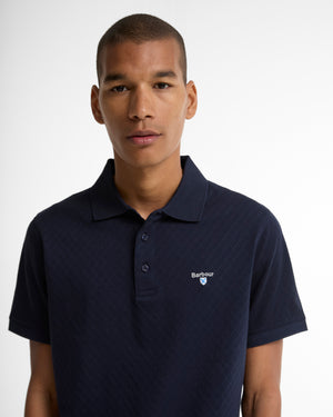Navy Sutton Polo Shirt