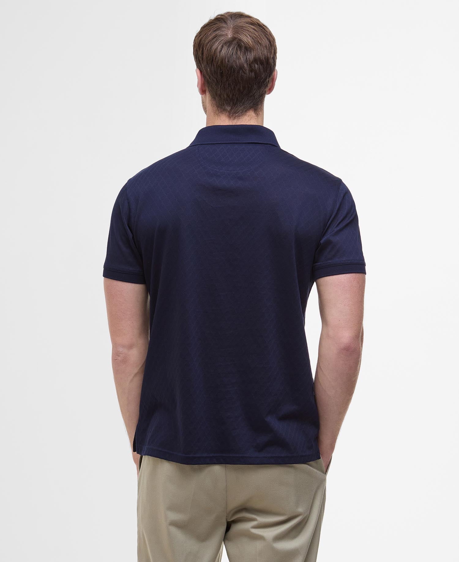 Barbour Navy Sutton Polo Shirt