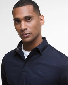 Navy Waketown Long Sleeve Polo