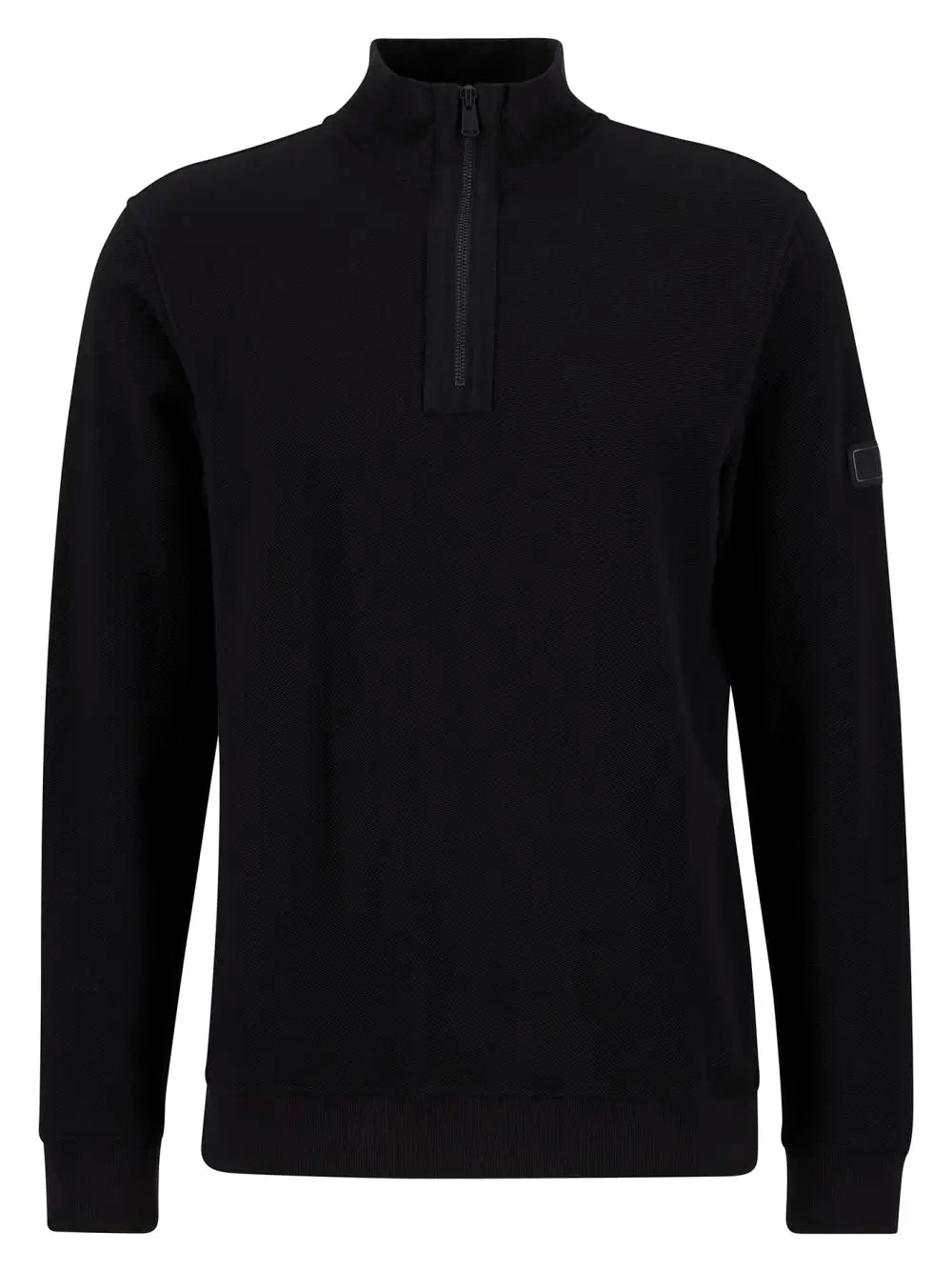 Black Samuel Funnel Neck