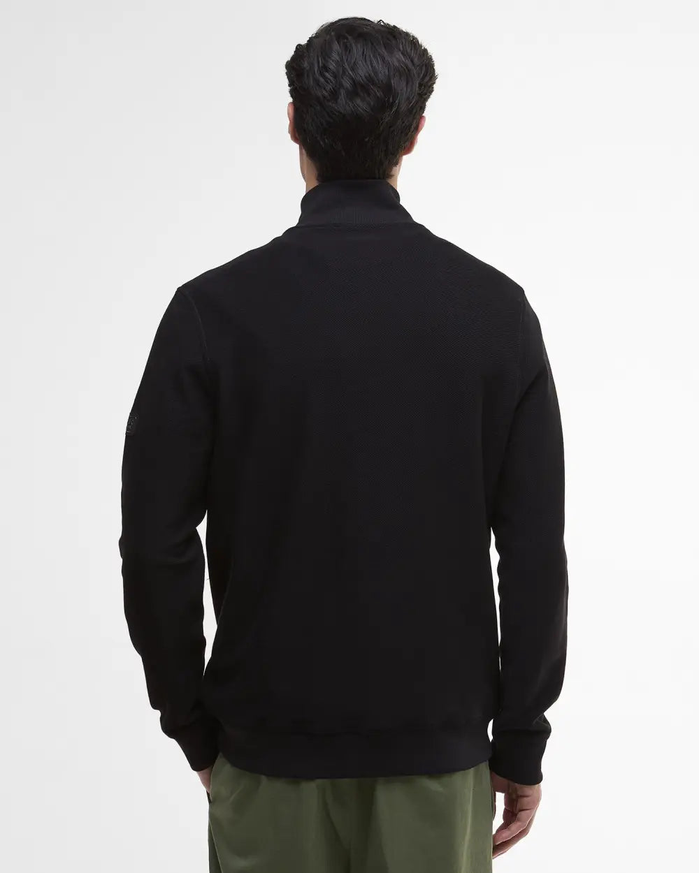 Black Samuel Funnel Neck