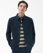Load image into Gallery viewer, Barbour Navy Fullfort Overshirt
