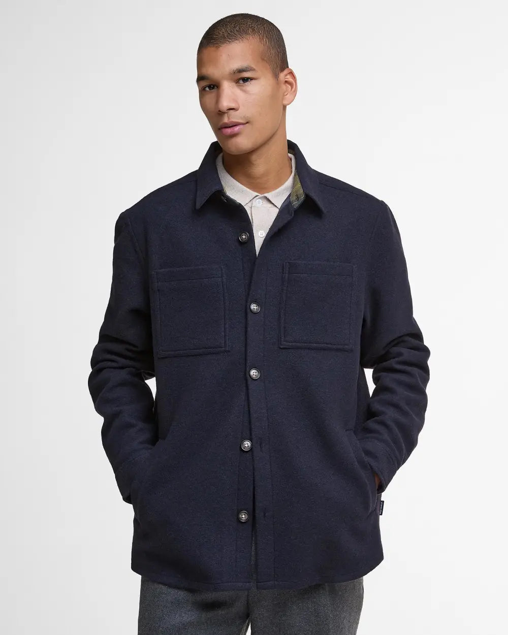 Navy Marlow Overshirt