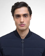 Load image into Gallery viewer, Navy Holmes Bomber Jacket
