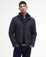 Load image into Gallery viewer, Navy Powell Quilted Jacket
