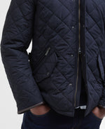 Load image into Gallery viewer, Navy Powell Quilted Jacket
