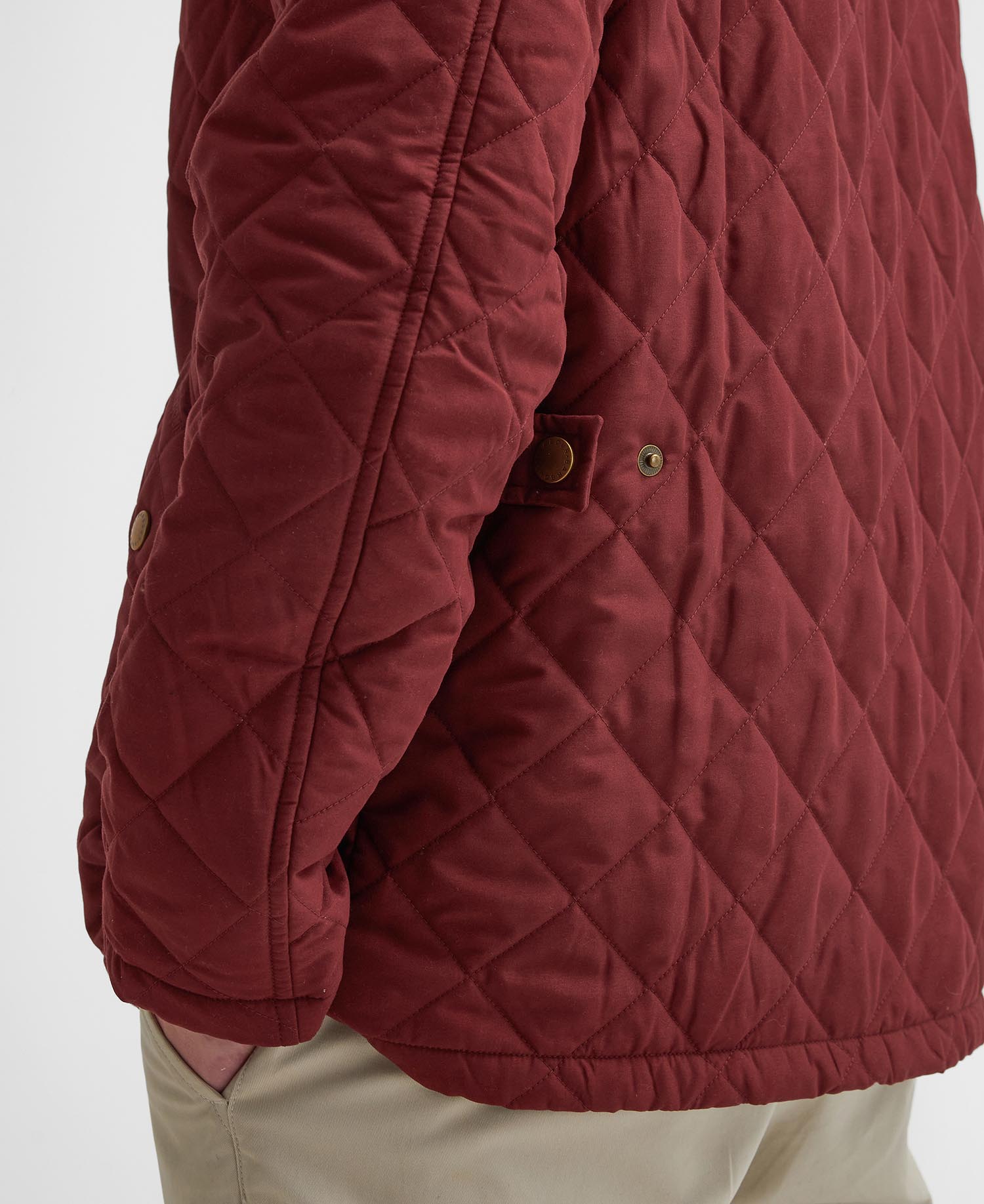 Barbour Shoveler Quilted Jacket Port