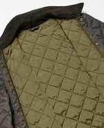 Load image into Gallery viewer, Barbour Olive Checked Heritage Liddesdale Quilted Jacket
