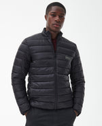 Load image into Gallery viewer, Barbour International Black Tourer Reed Quilted Jacket
