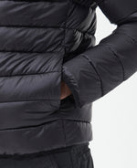 Load image into Gallery viewer, Barbour International Black Tourer Reed Quilted Jacket
