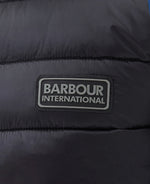 Load image into Gallery viewer, Barbour International Black Tourer Reed Quilted Jacket
