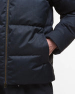Load image into Gallery viewer, Navy Northwood Puffer Jacket
