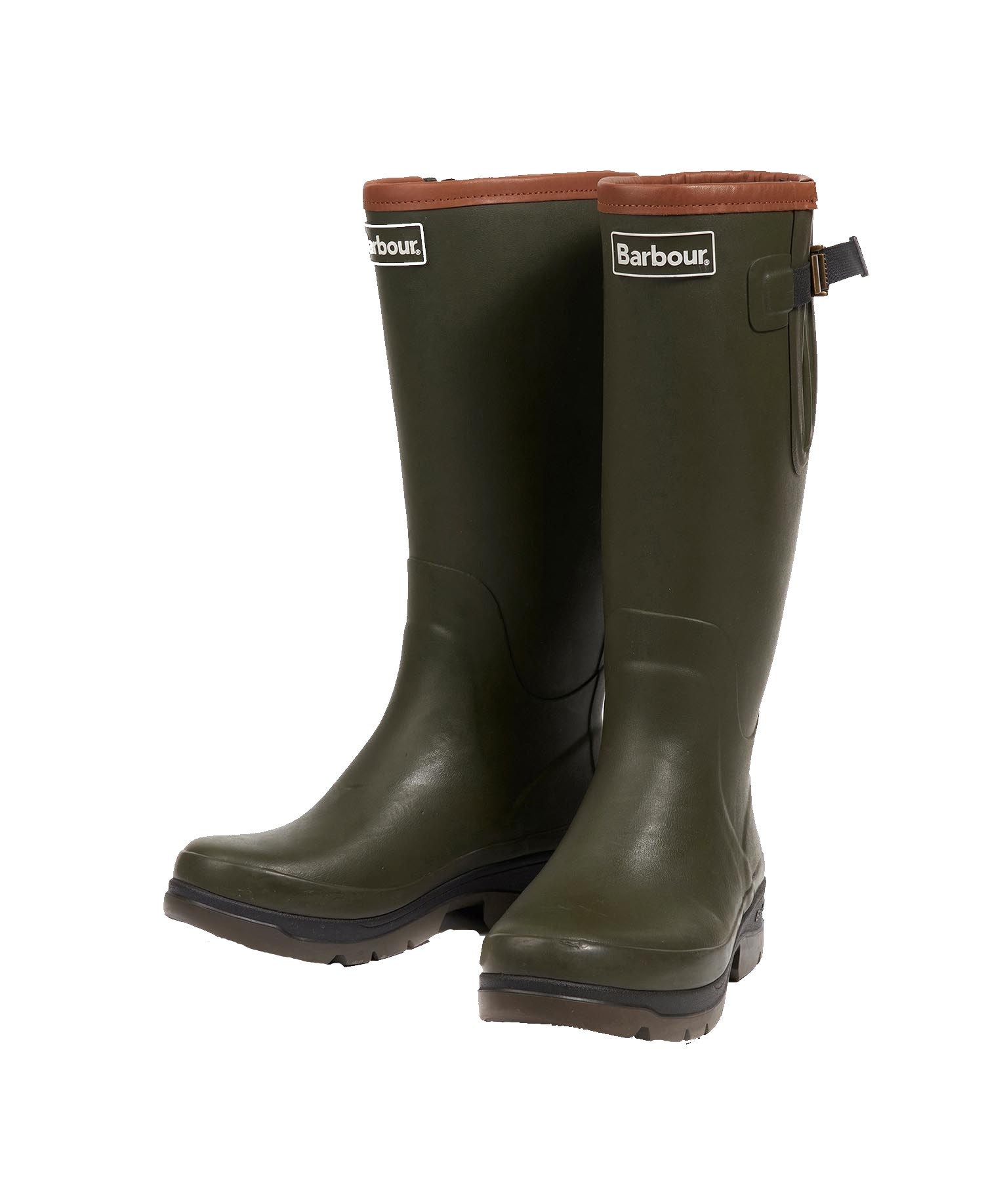 Barbour Tempest Wellington Boots Olive