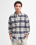 Load image into Gallery viewer, Ecru Portdown Tailored Shirt
