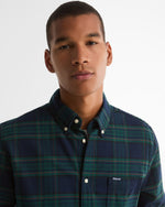 Load image into Gallery viewer, Navy Portdown Tailored Shirt
