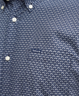 Navy Shell Print Shirt