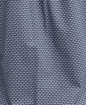 Navy Shell Print Shirt