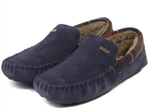Navy Monty Slippers