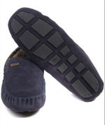 Load image into Gallery viewer, Navy Monty Slippers
