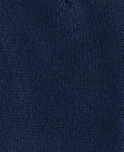 Navy Wellington Knee Socks