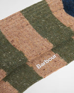 Load image into Gallery viewer, Brown Houghton Stripe Socks
