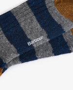 Load image into Gallery viewer, Grey Houghton Stripe Socks
