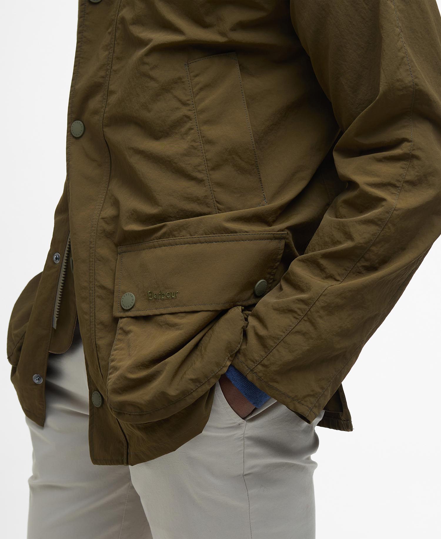 Barbour Sage Ashby Showerproof Jacket