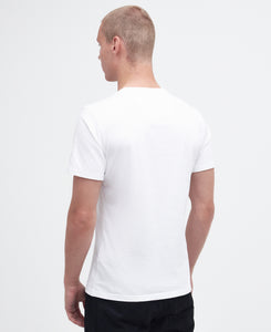 Barbour International White Small Logo T-Shirt