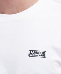 Barbour International White Small Logo T-Shirt