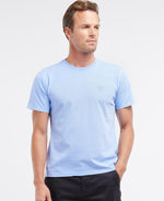 Load image into Gallery viewer, Barbour Sky Garment Dyed T-Shirt
