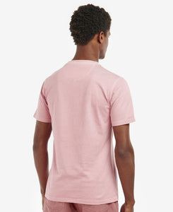 Barbour Pink Garment Dyed T-Shirt