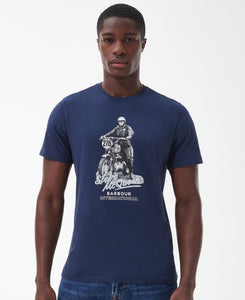 Barbour International Albie T-Shirt Navy