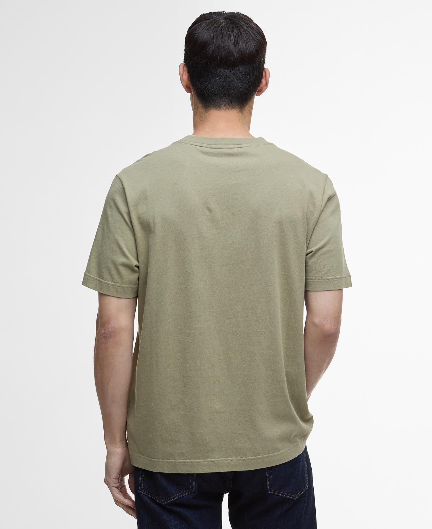 Barbour International Olive Stonebridge Graphic T-Shirt