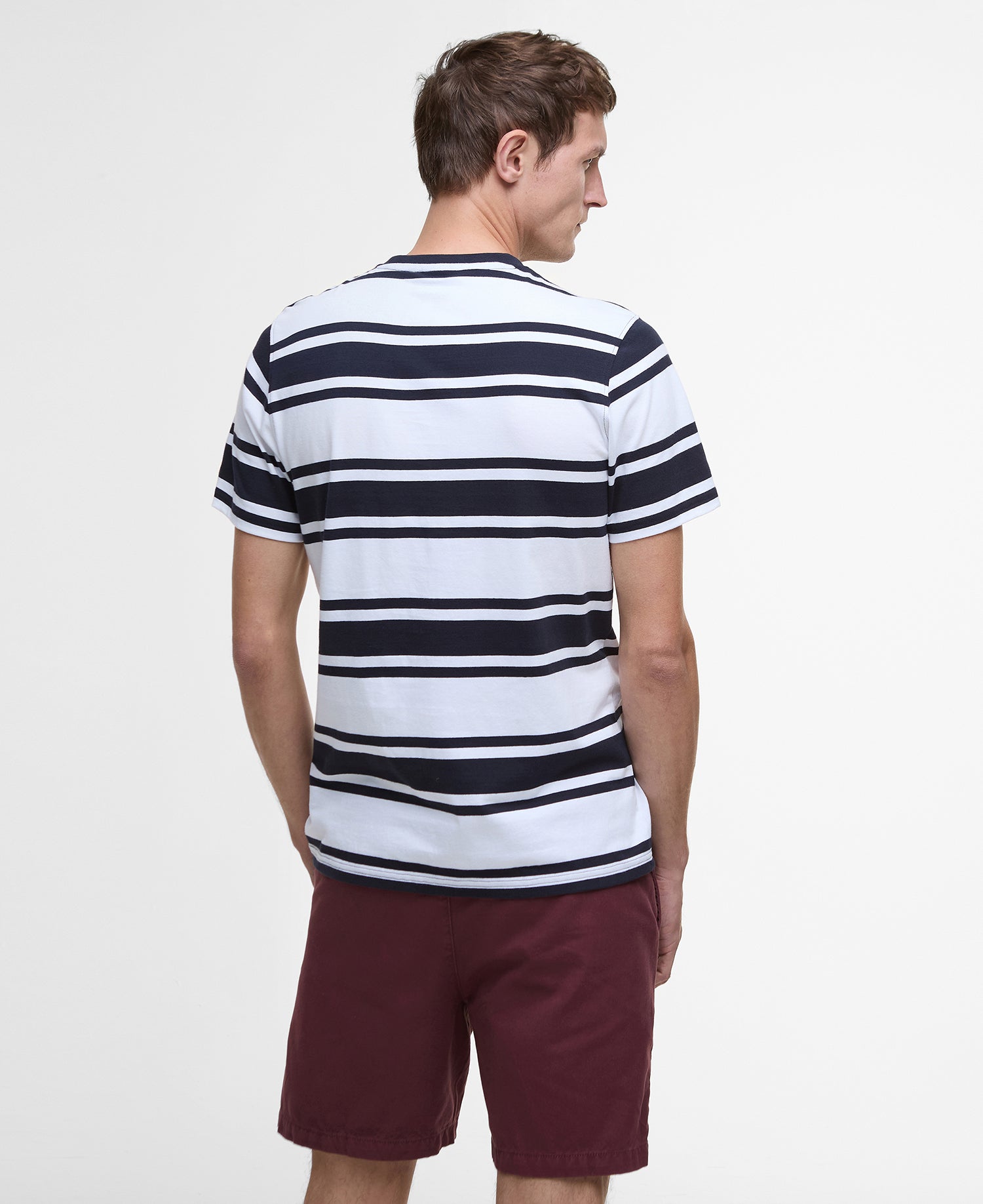 Barbour Navy Colts Stripe T-Shirt