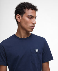 Barbour navy Tothill T-Shirt