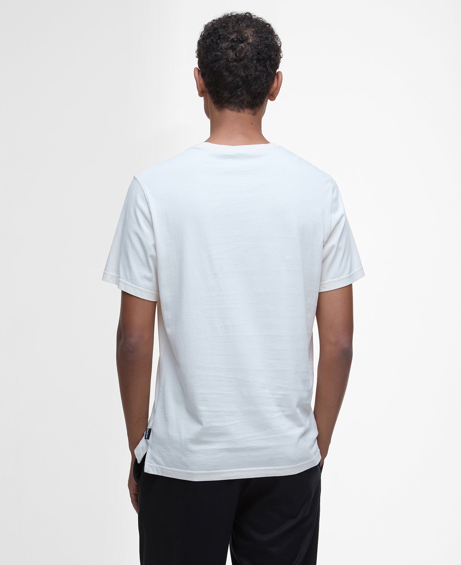 Barbour White Tothill T-Shirt