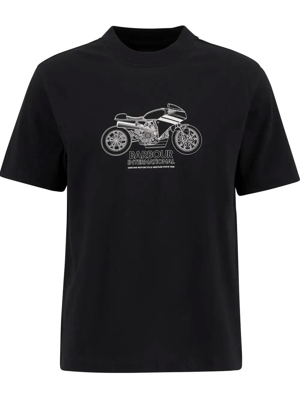 Black Topher Motorbike T-Shirt